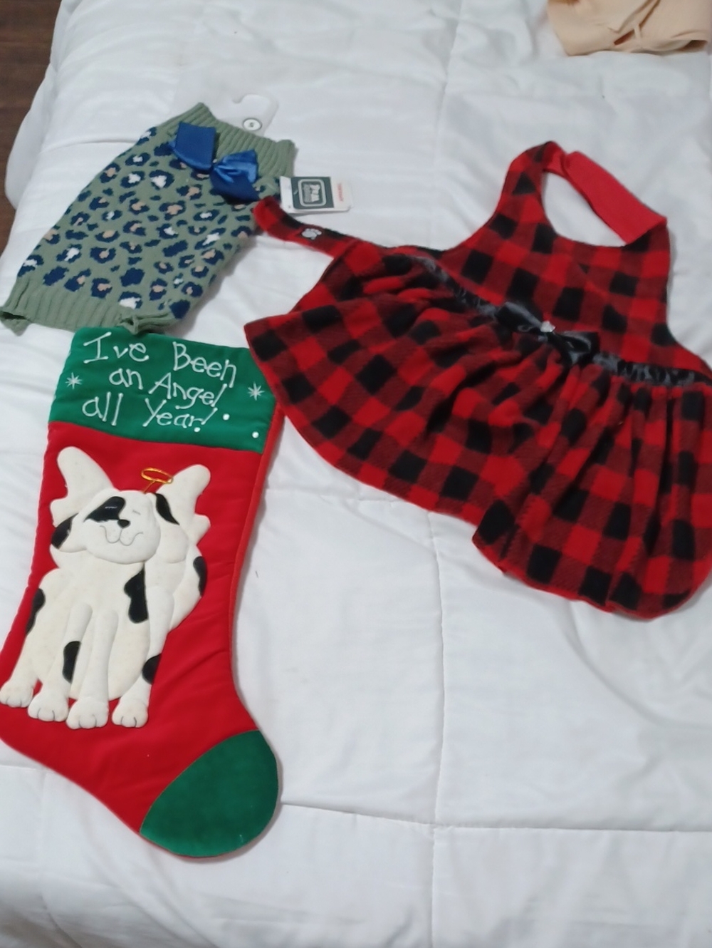 Red Buffalo Plaid Dog Dress - Unbranded